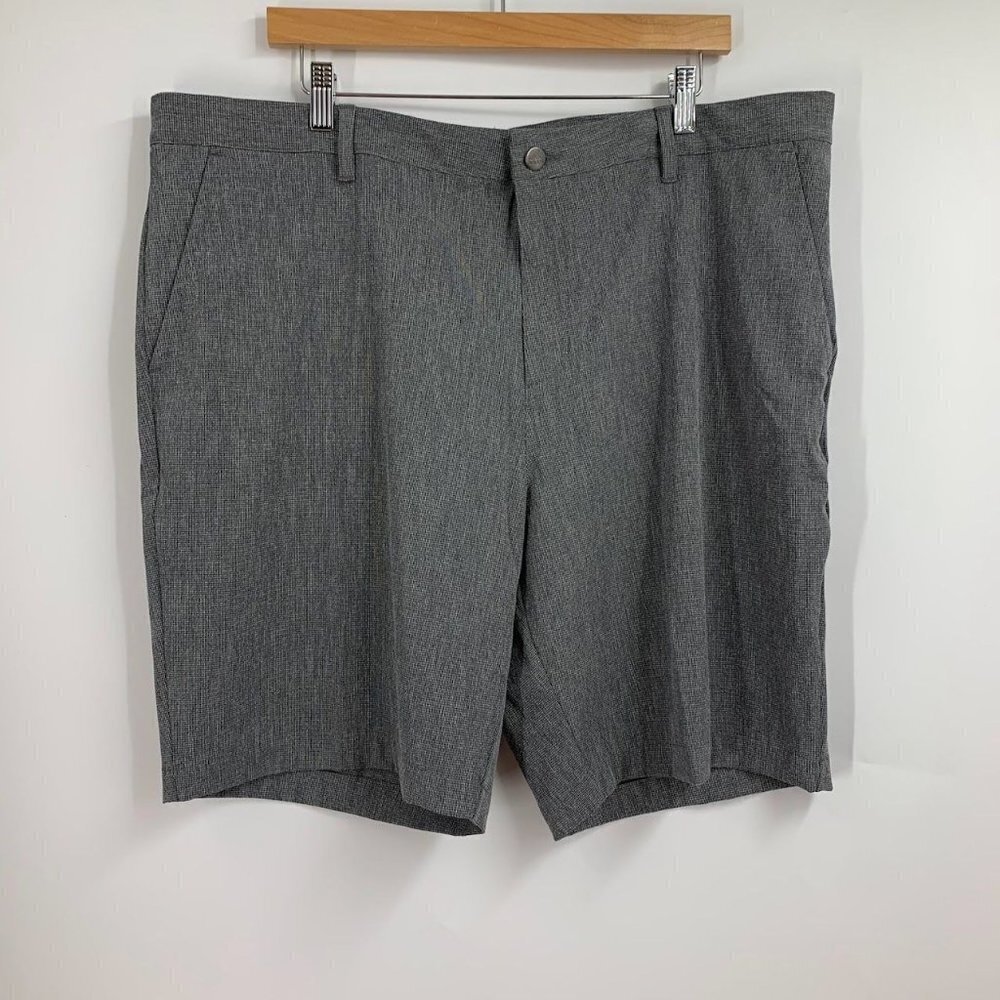 Adidas Men's Crosshatch Golf‎ Stretch Outdoor 9 Inch Inseam Shorts Size 42 NWT